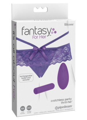 Crotchless Petite Panty Thrill-Her
